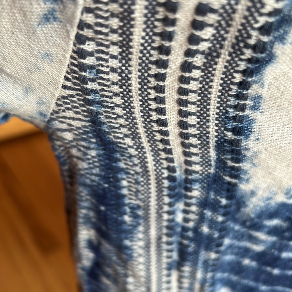 Dylan tie dye hippie boho gauzy cotton top - Picture 4 of 12